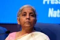 India's Finance Minister Nirmala Sitharaman Presents Budget To Parliament