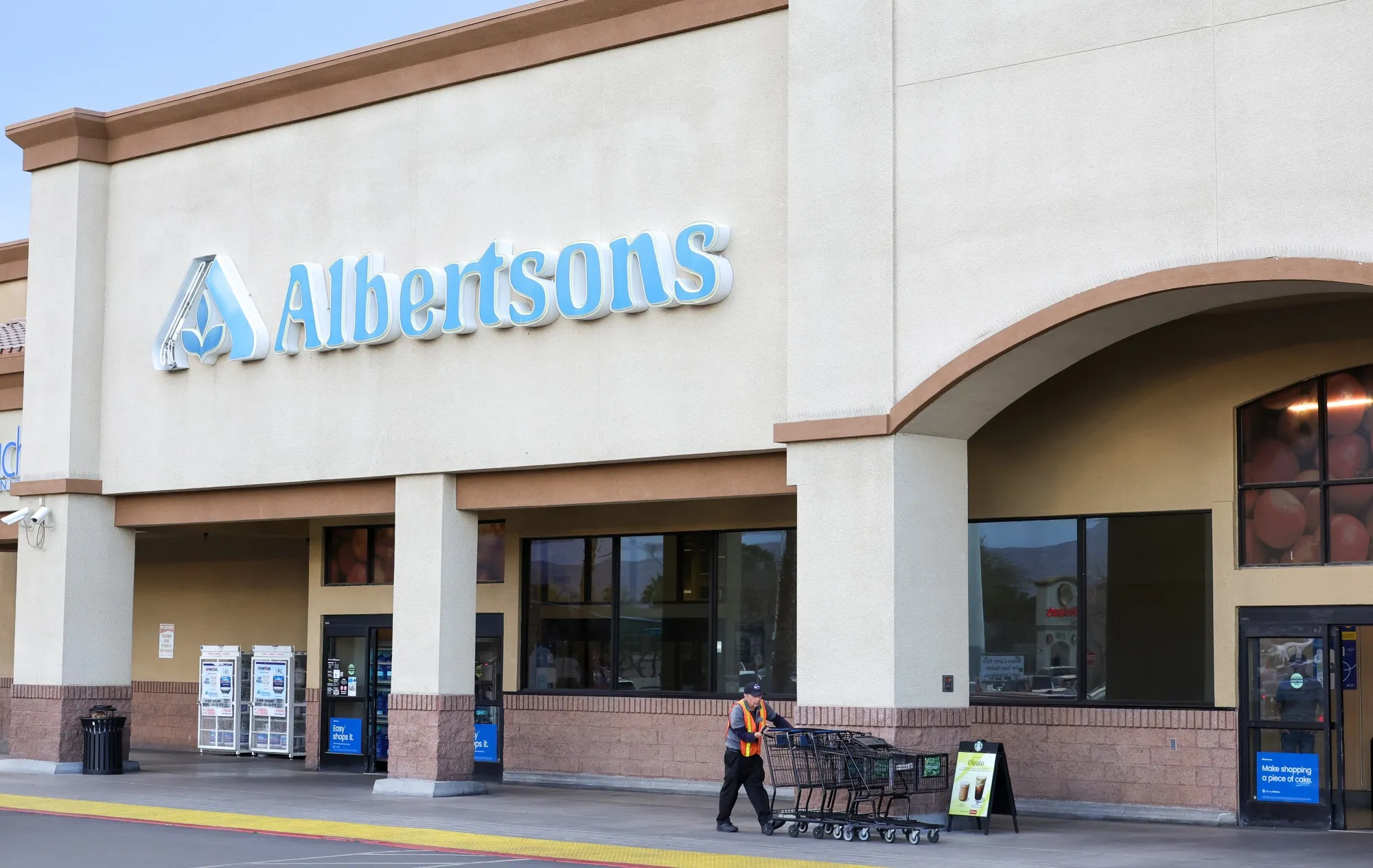 An Albertsons grocery store in Las Vegas.
