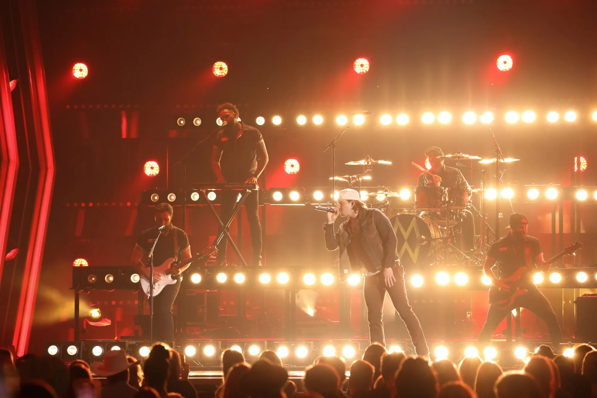 Morgan Wallen performs in Nashville in 2022.