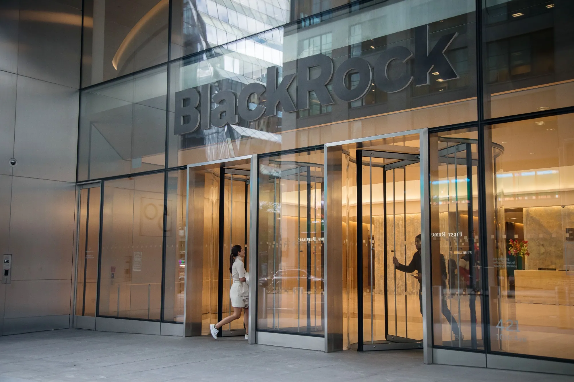 BlackRock headquarters&nbsp;in New York.