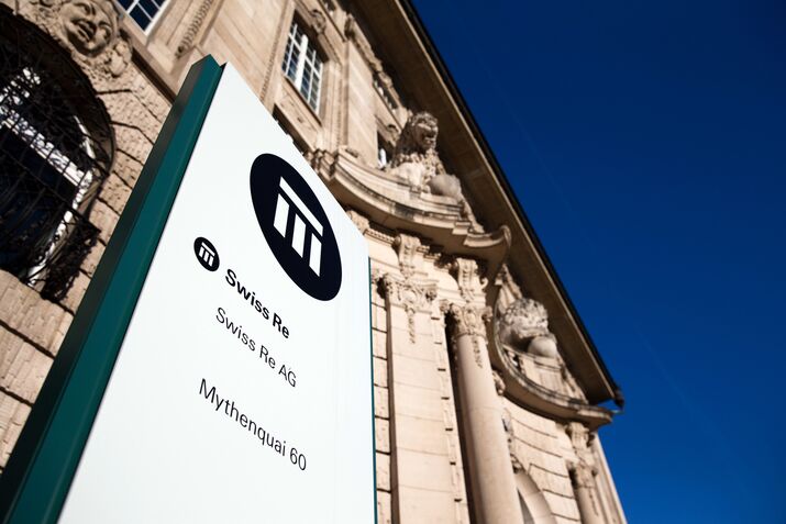 General Views Of Swiss Re AG's Headquarters