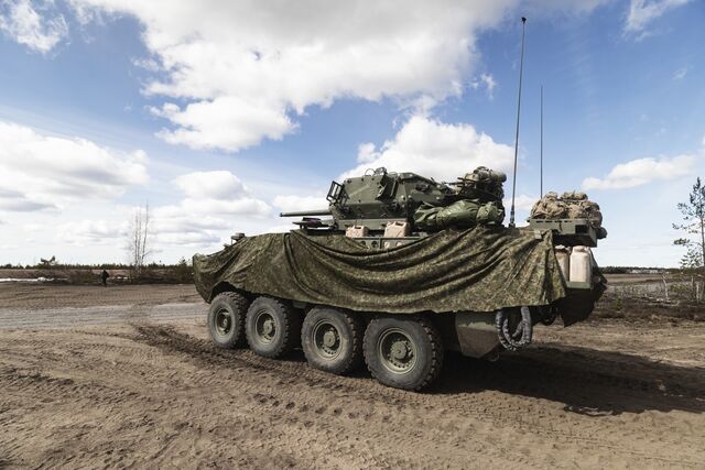 US Weighs Stryker Armored Vehicles In Ukraine Aid Package Set For ...