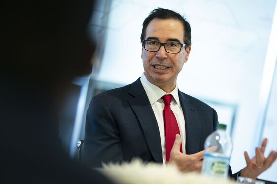 Mnuchin Says Strong Dollar Reflects Confidence in U.S. Economy