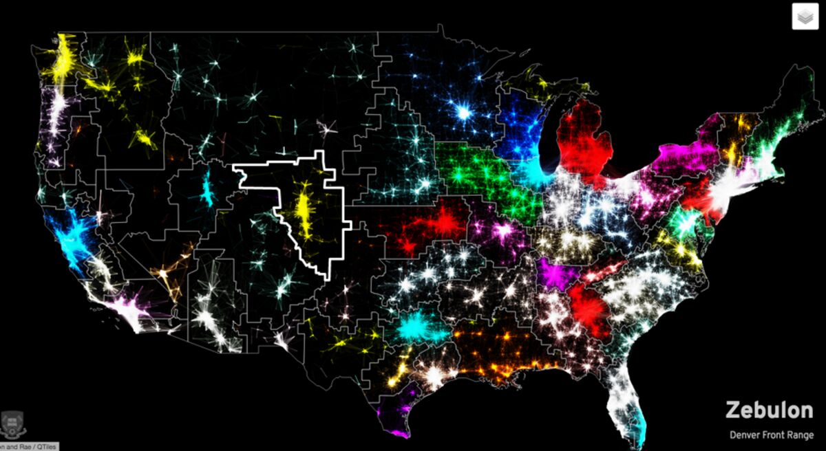Behold the New and Improved Map of America's Secret Megaregions