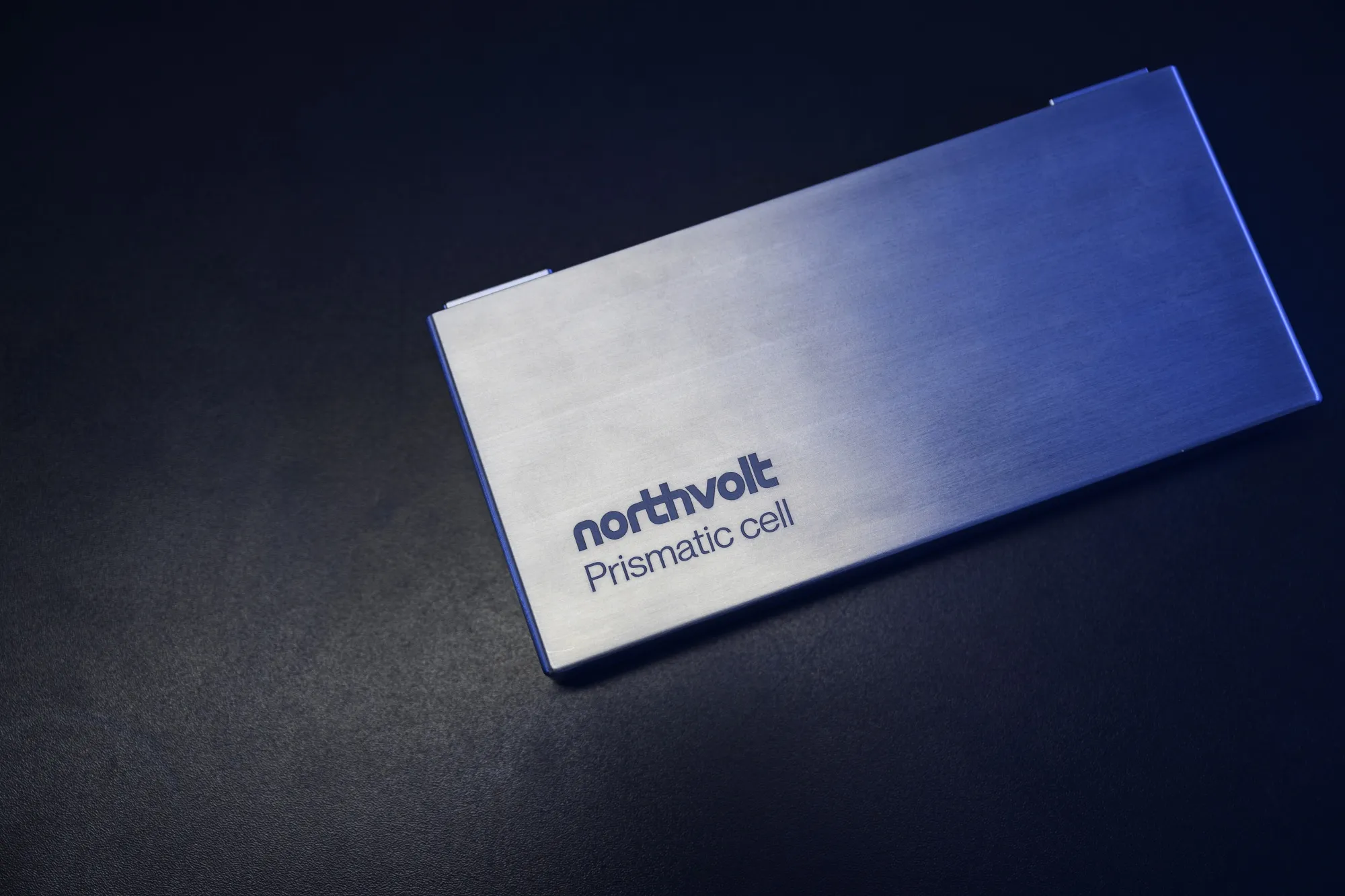 A Northvolt AB Lithium-ion prismatic cell battery.