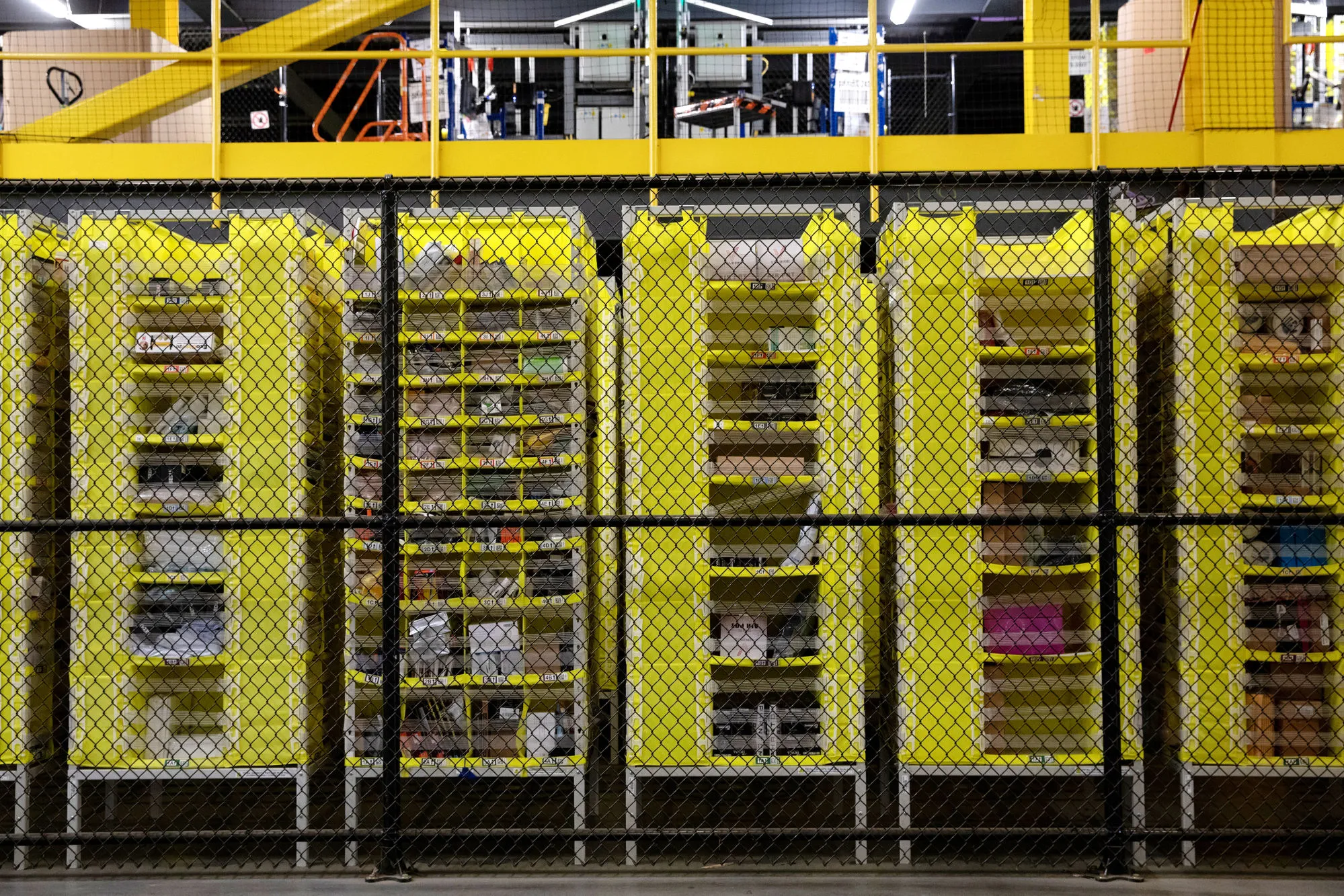 Operations At An Amazon.com Inc. Fulfillment Center During the ICON Conference 