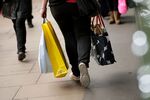 Seasonal Retail Economy As Shoppers Get Ready For Christmas