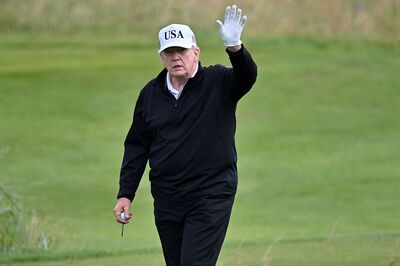 BRITAIN-SCOTLAND-US-TRUMP