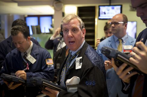 U.S. Stocks Decline for Third Day After Biggest Drop Since 2011