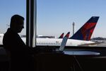 Operations At The Delta Air Lines Inc. Terminal Ahead Of Earnings Figures