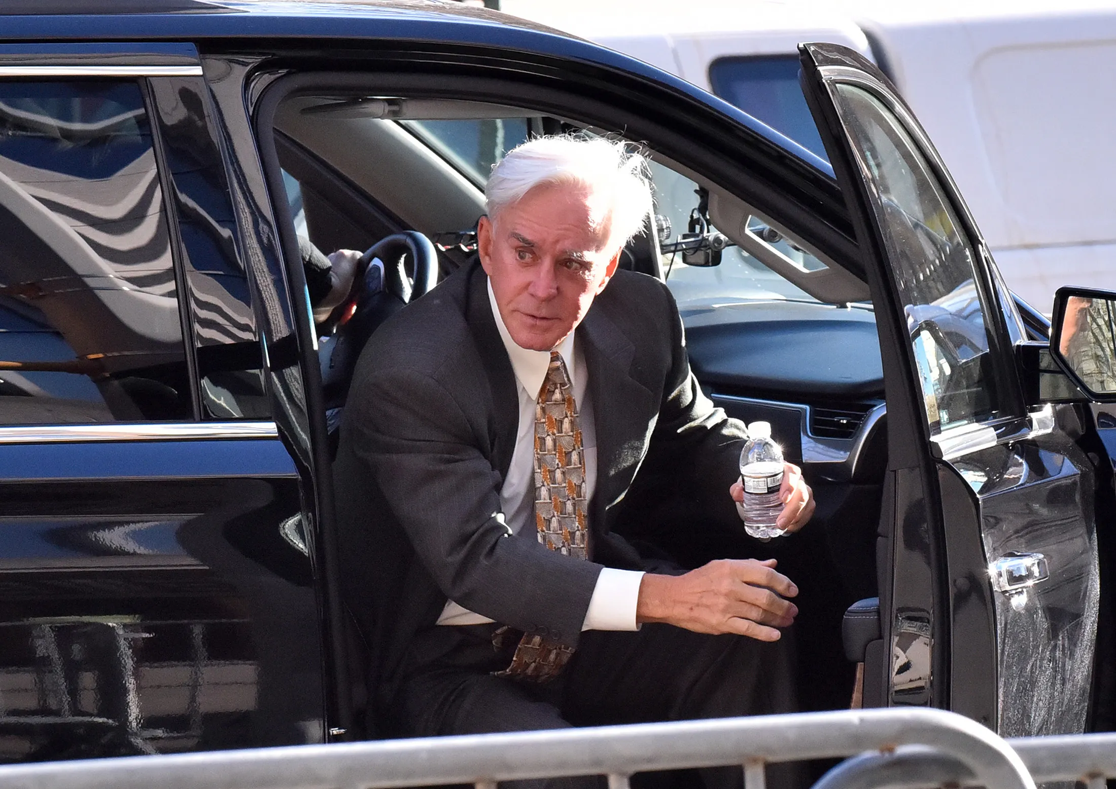 Billy Walters arrives at federal court in New York on March 22, 2017.
