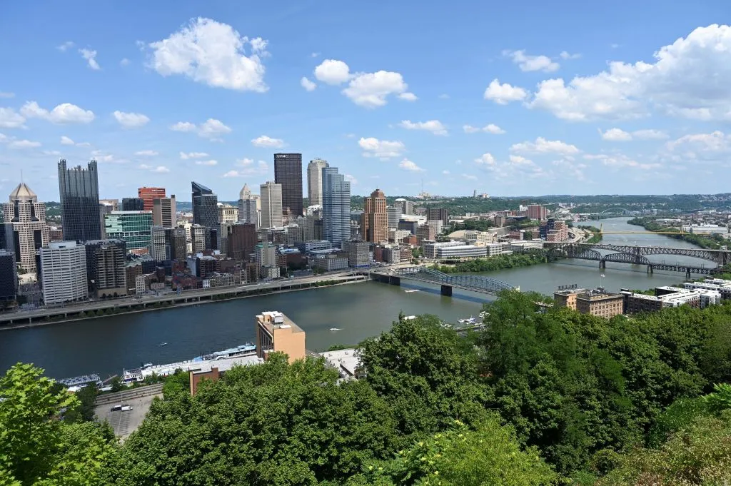 Downtown Pittsburgh. You could do worse.