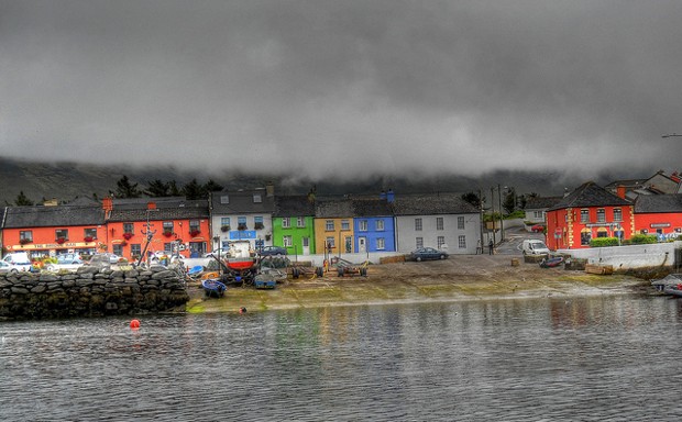 Portmagee in County Kerry, Ireland. 