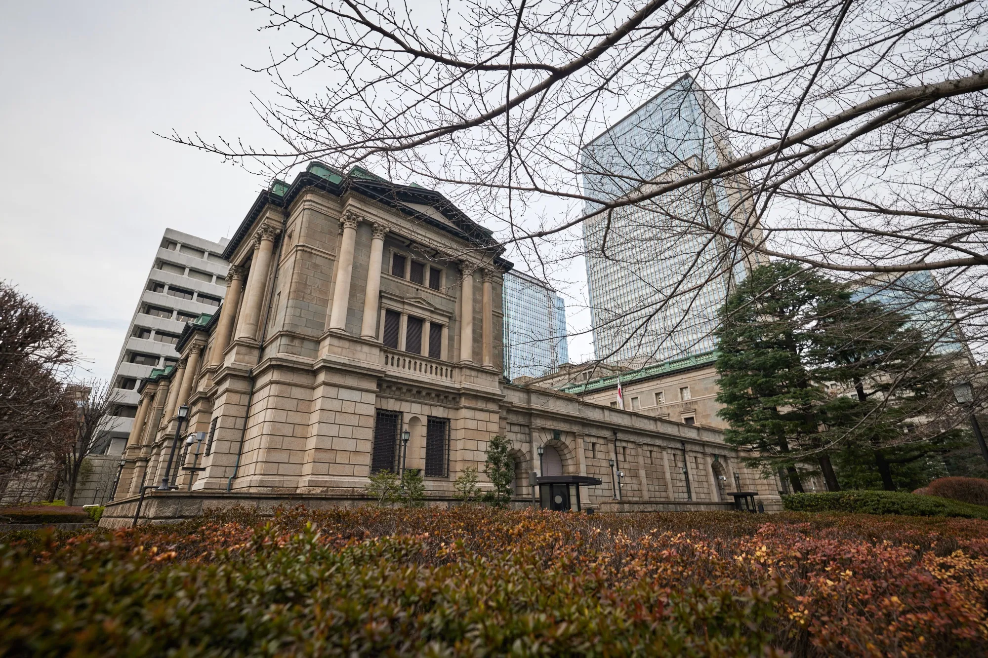 The Bank of Japan headquarters in Tokyo.