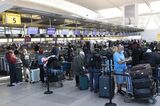 Travelers At New York Airports Ahead Of Thanksgiving Holiday