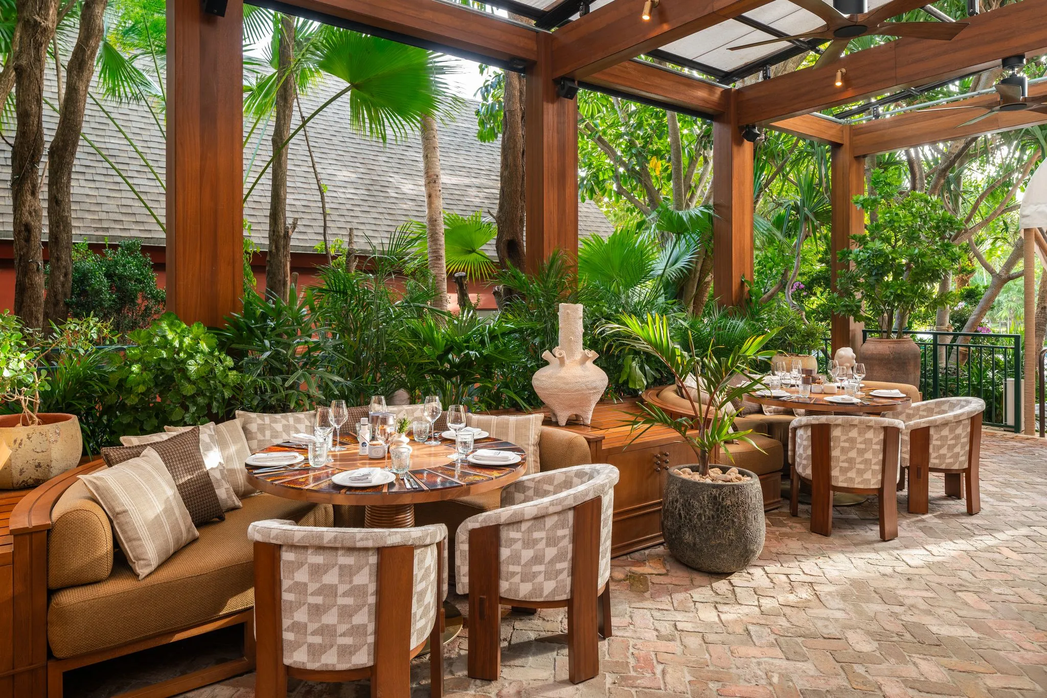 The terrace at Ava MediterrAegean.&nbsp;