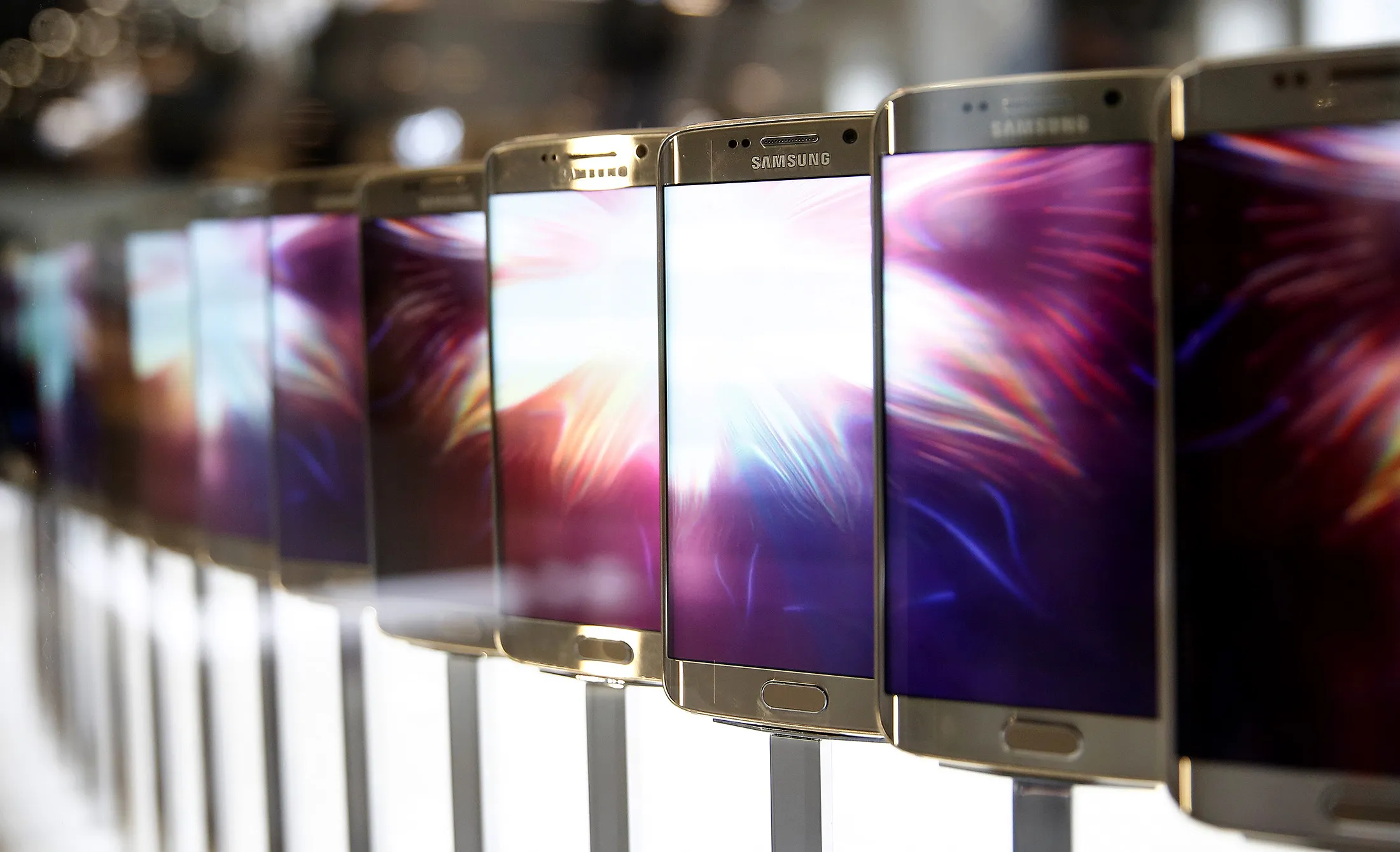 Galaxy S6 Edge smartphones
