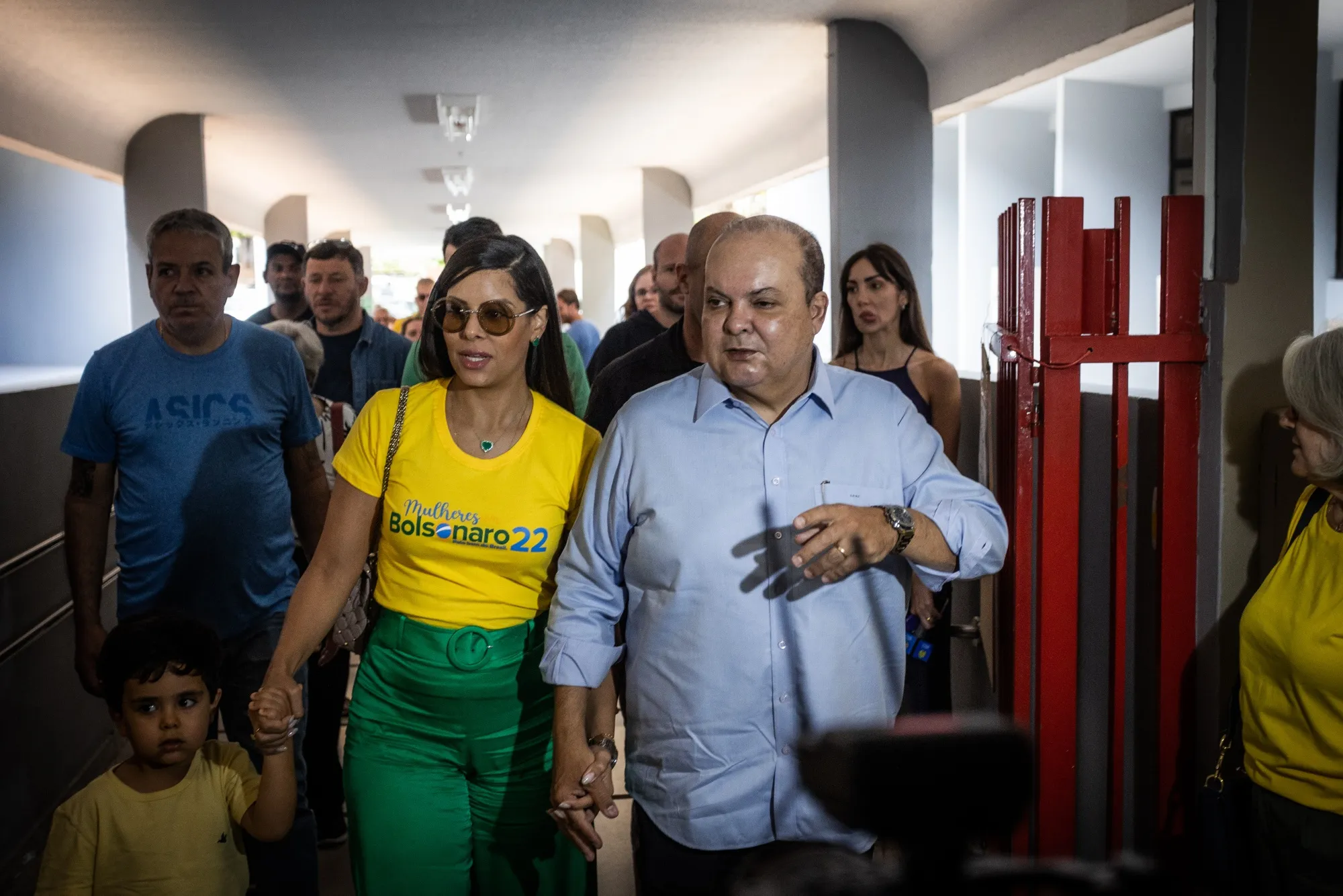Ibaneis Rocha Barros, right, in Oct. 2022.