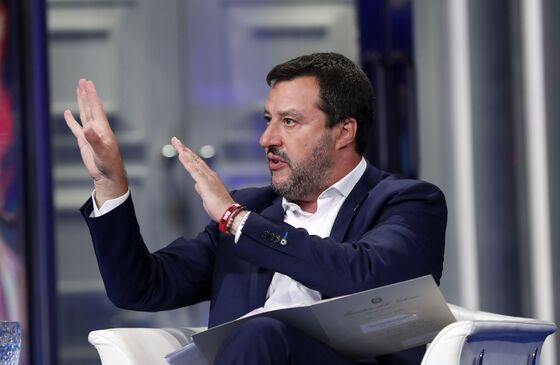 Salvini Girds for Possible New Vote as Di Maio Defends Five Star