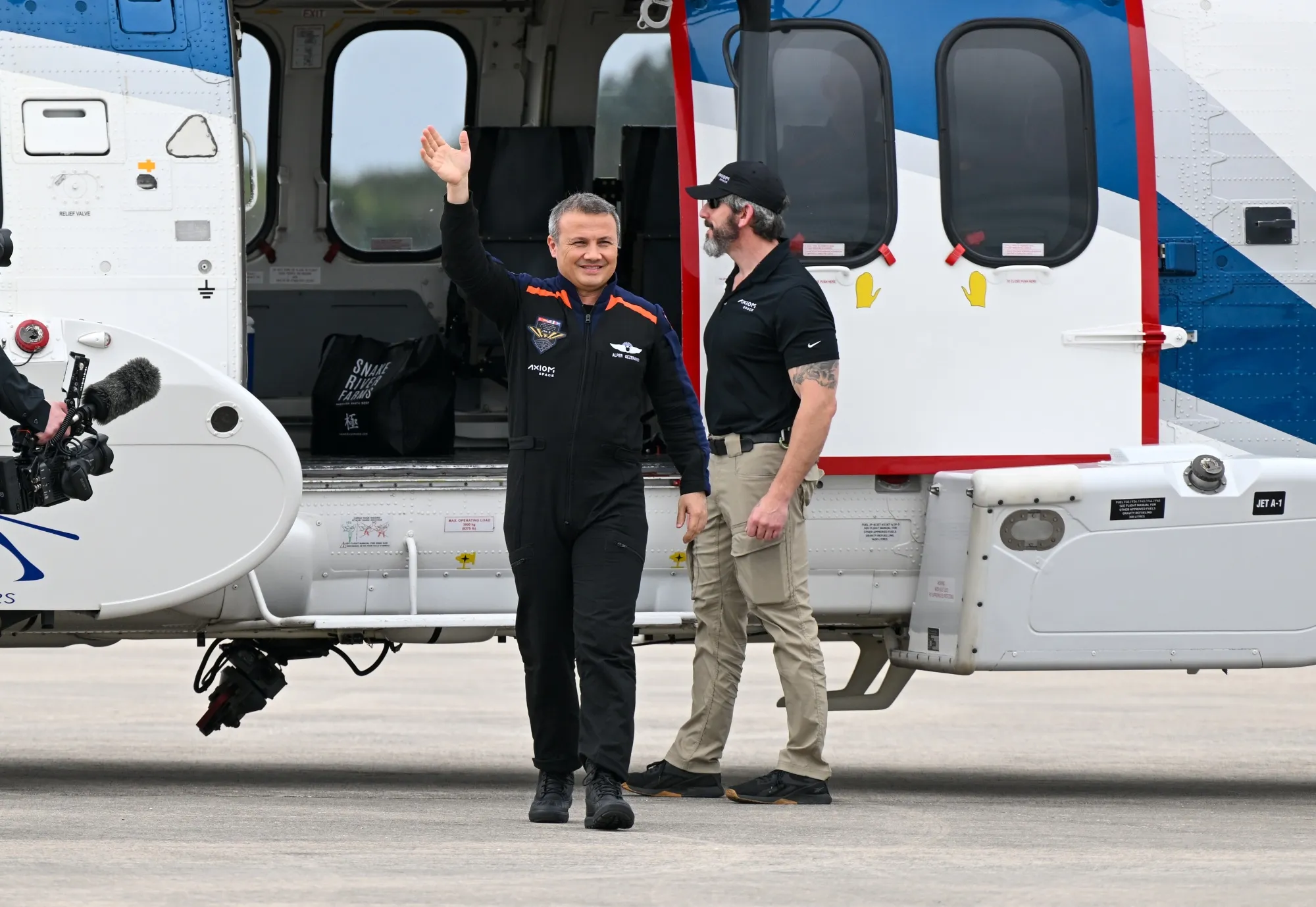 Alper Gezeravci at NASA’s Kennedy Space Center, in Cape Canaveral, Florida,  on Jan. 18. 