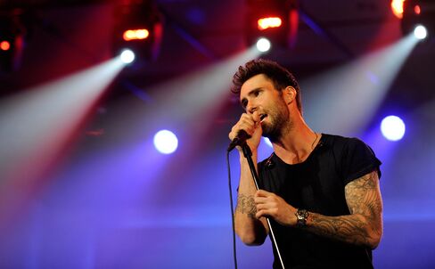 Singer Adam Levine