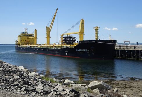 The MV Marguerita in Searport, Maine.