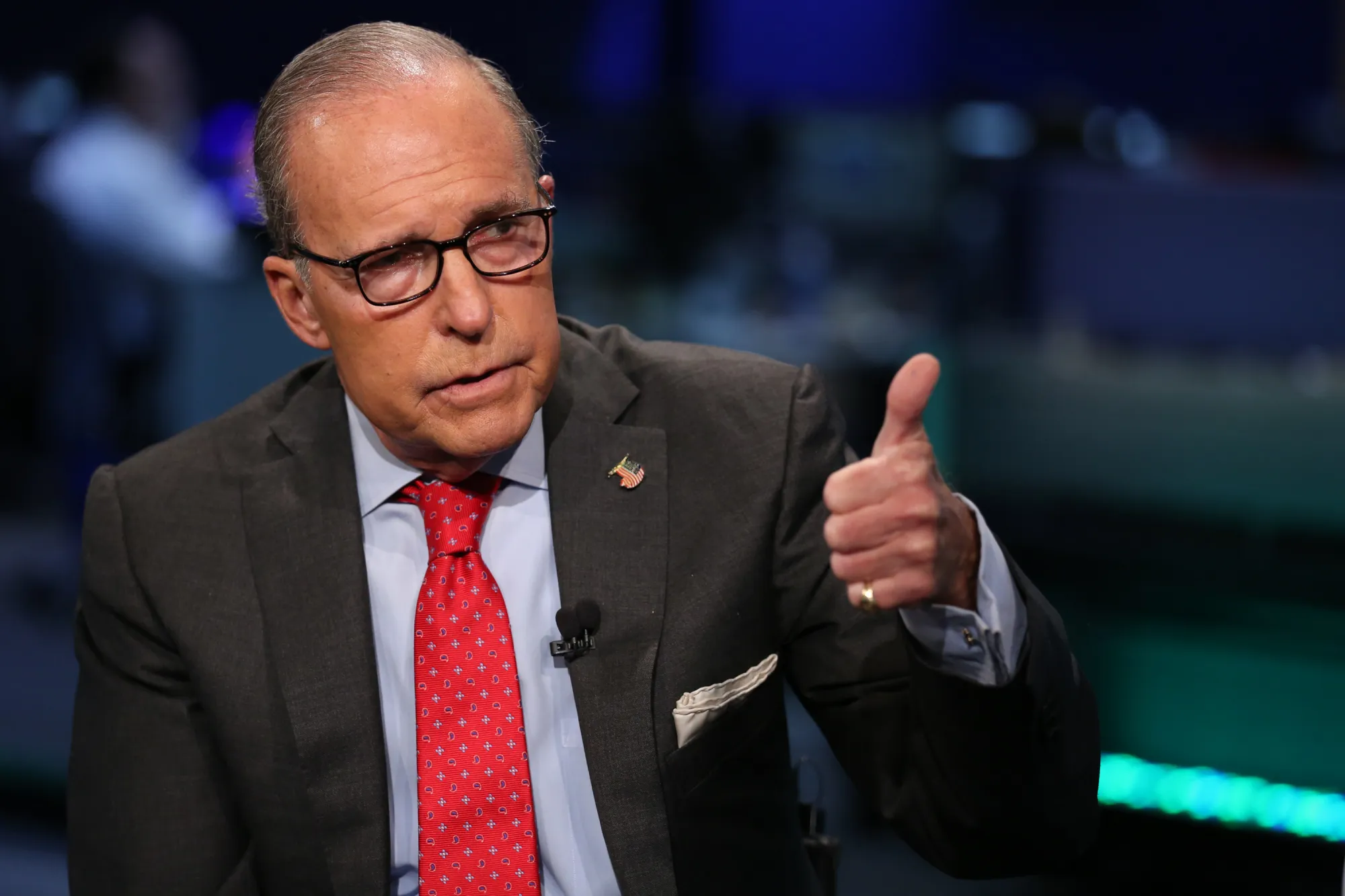 A tax cut? Thumbs up.
