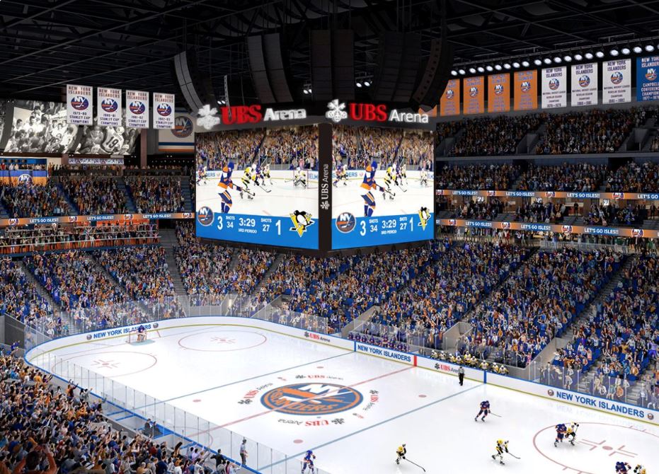 UBS Scores Naming Rights to N.Y. Islanders Arena in Queens Bloomberg
