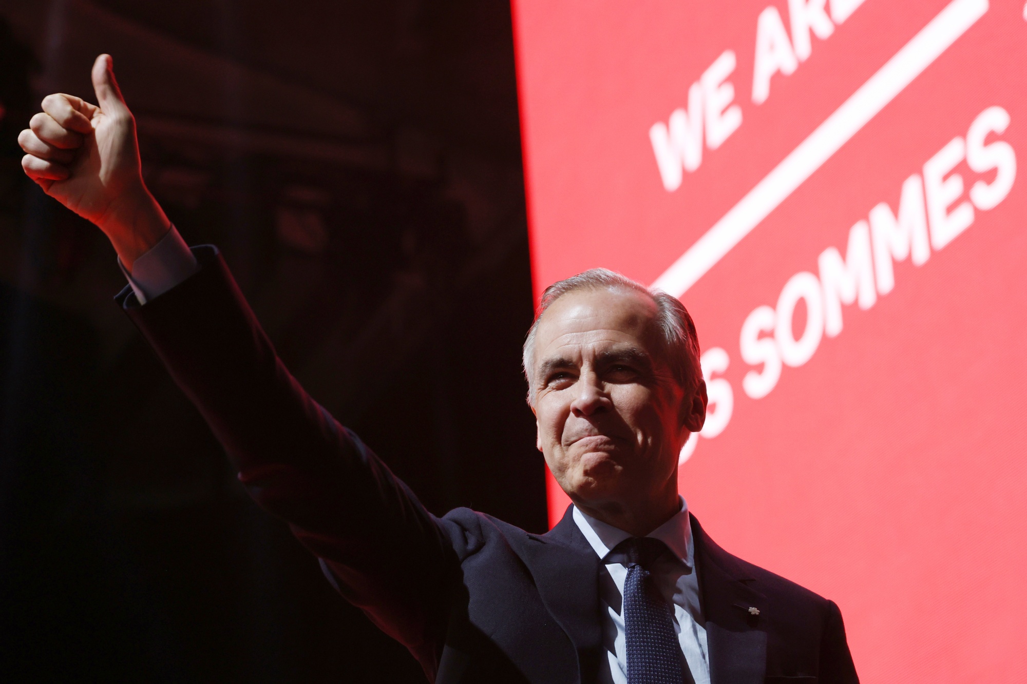 Liberal Party Leader Mark Carney Election Night Event