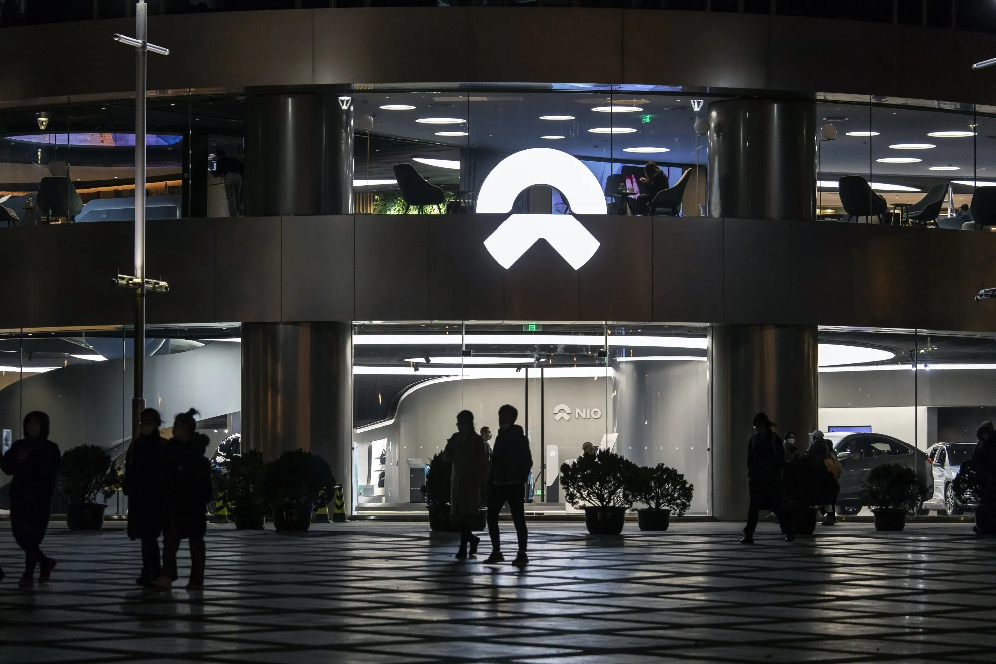 A Nio Inc. showroom in Beijing.