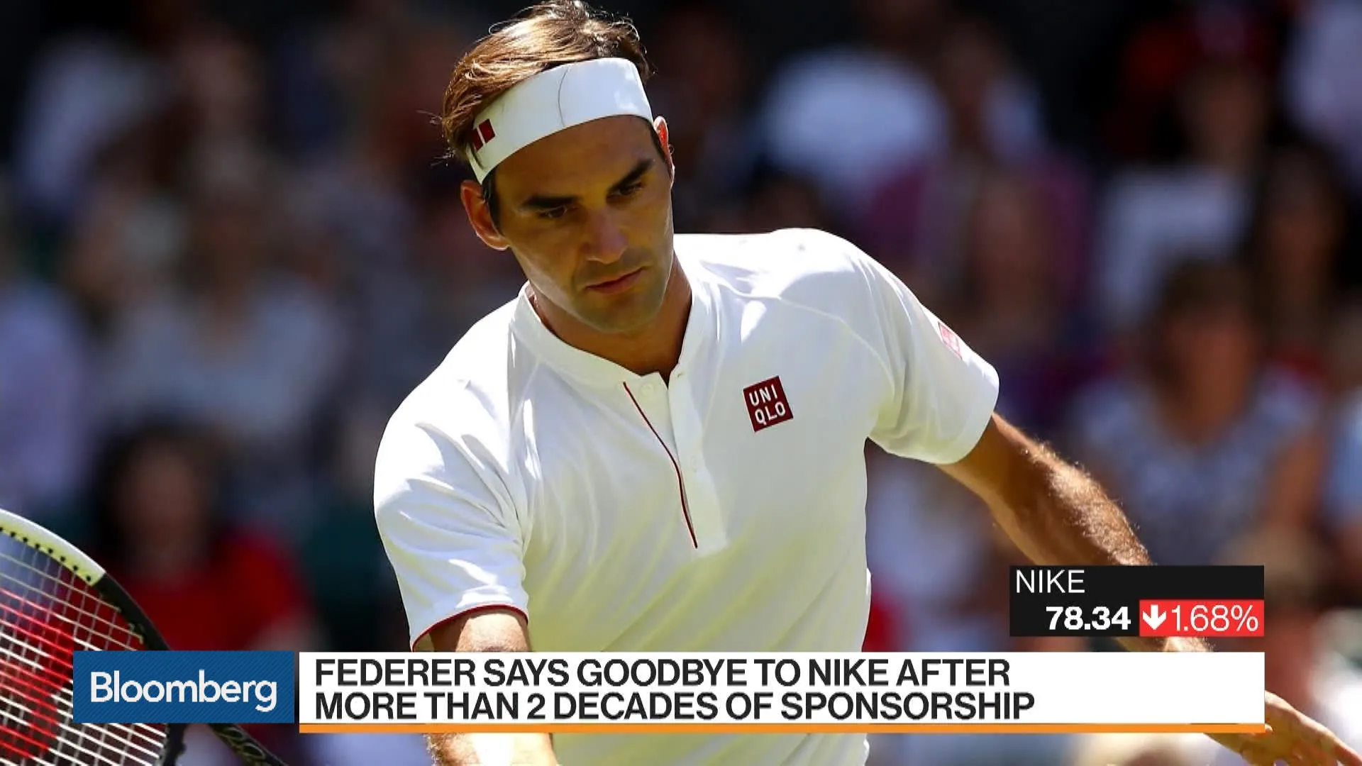 Watch Roger Federer Leaves Nike for Uniqlo - Bloomberg