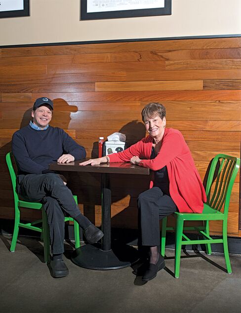 Paul and his mom.
