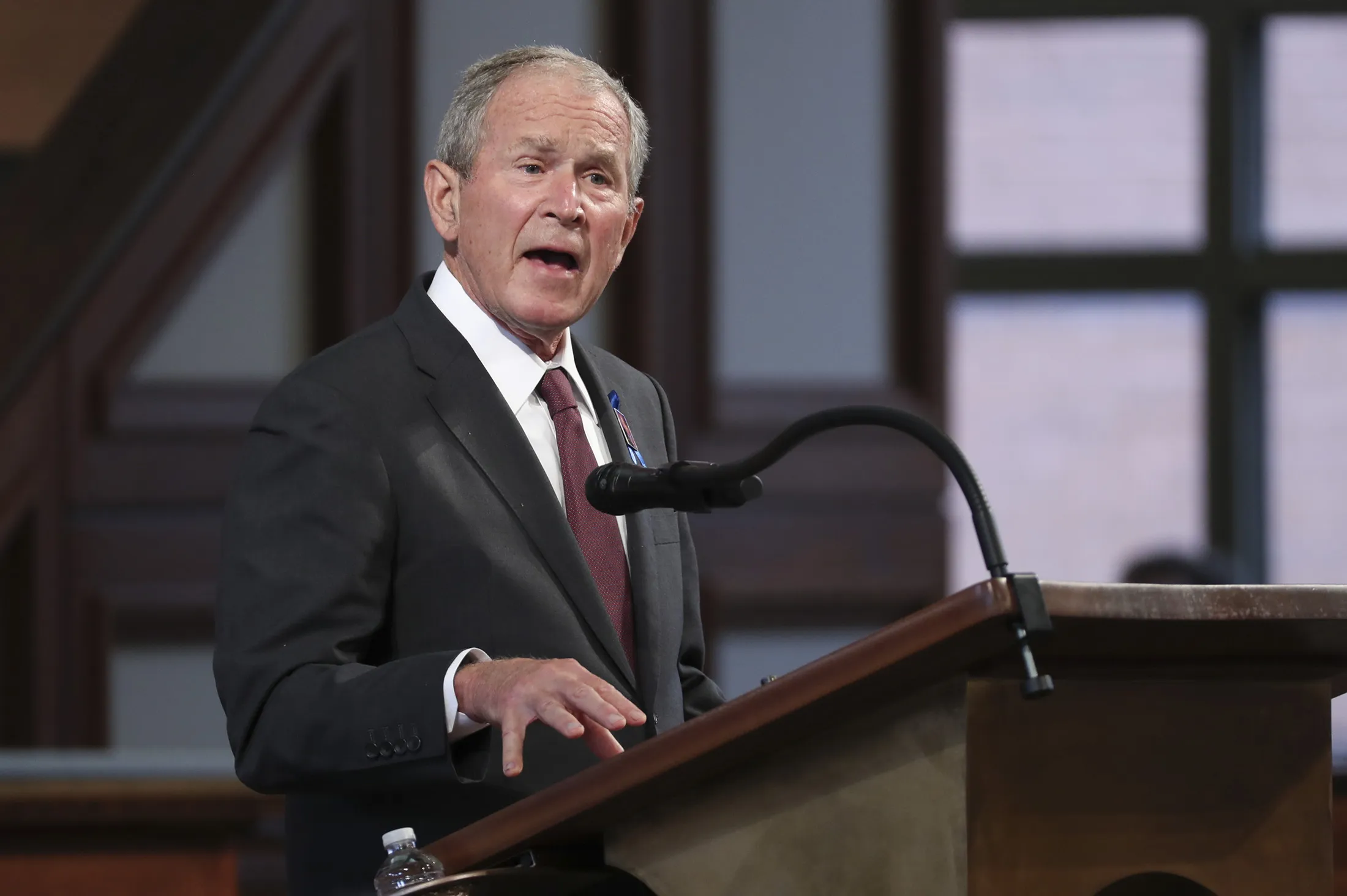 George W. Bush on July 30, 2020.