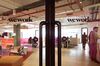 Signage is displayed on glass doors at the WeWork Cos. 32nd Milestone co-working space in Gurugram, India, on Monday, Feb. 18, 2019.