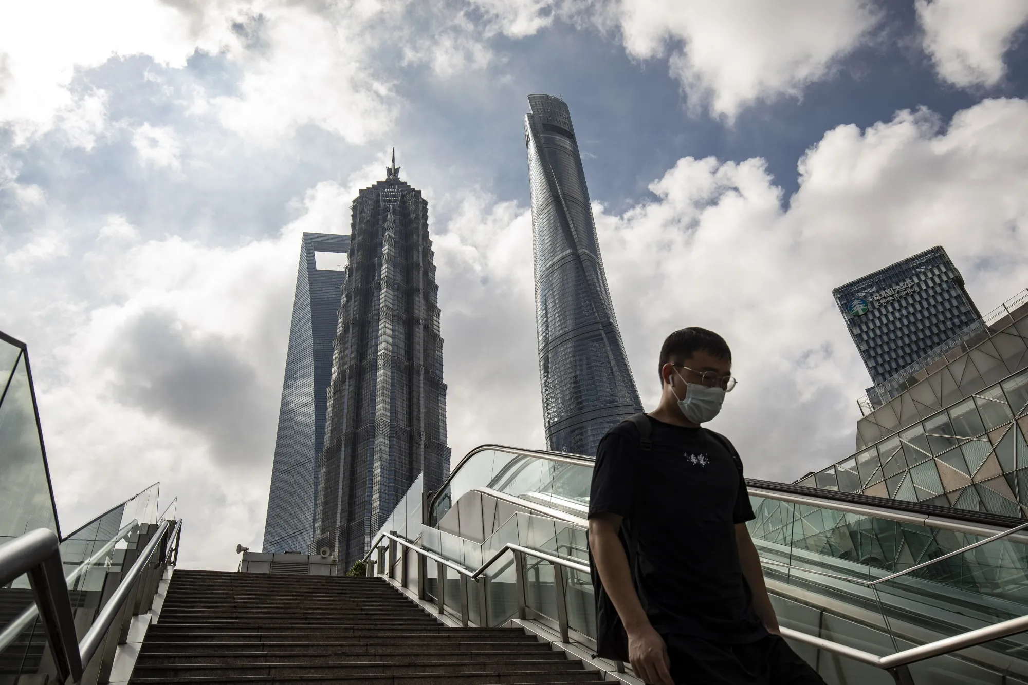The&nbsp;Pudong’s Lujiazui Financial District in Shanghai, China