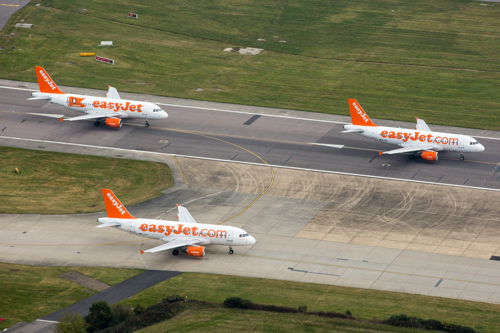 London Gatwick Airport Aerials Ahead Of Government Decision On London Airport Expansion