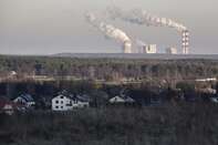 Poland's Belchatow Open-Pit Coal Mine And Power Plant
