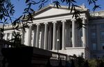 U.S. Treasury Building In Washington