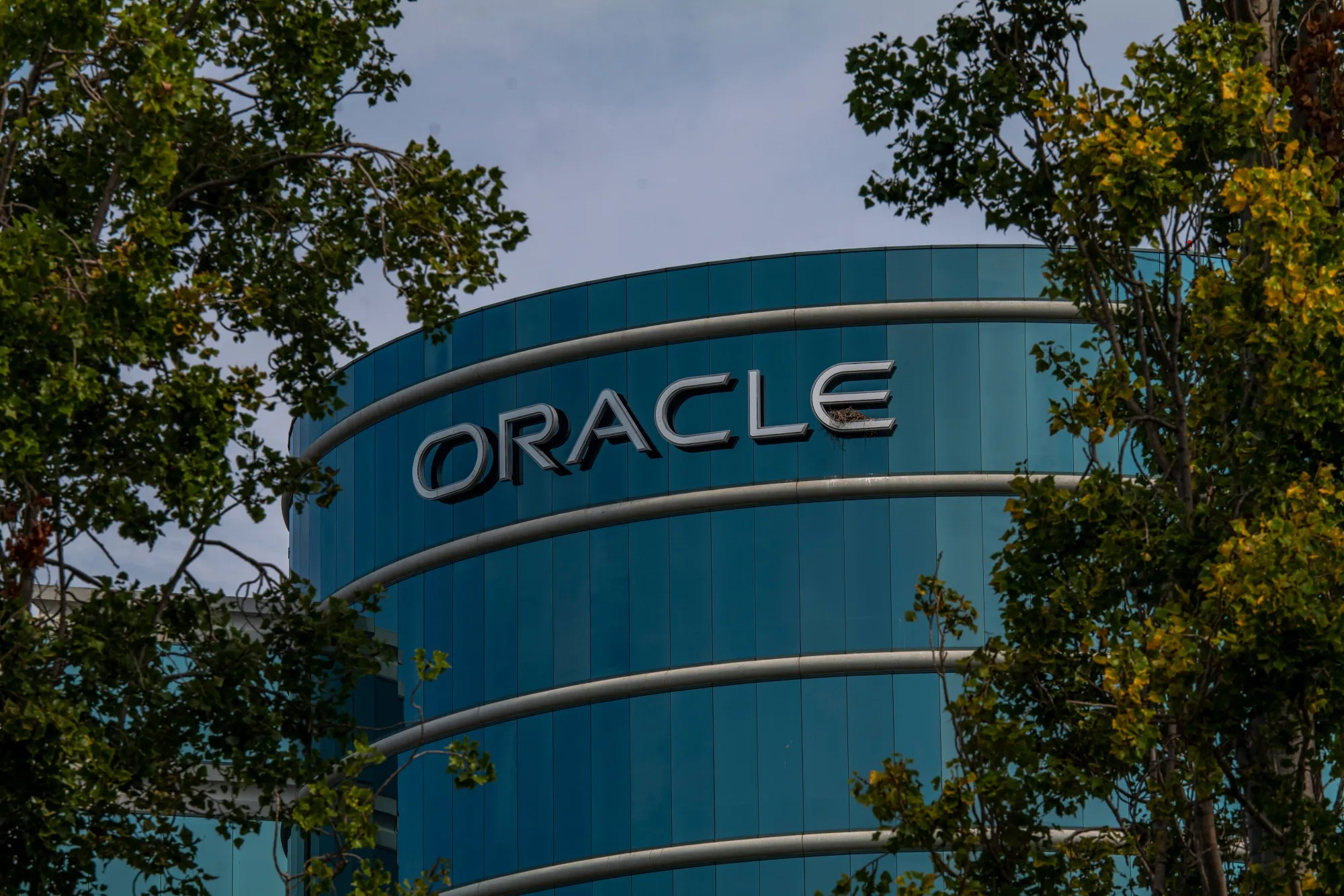The Oracle Corp. campus in&nbsp;Redwood City, California.