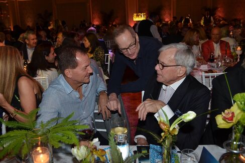 Paul Tudor Jones, Glenn Dubin and Tom Brokaw