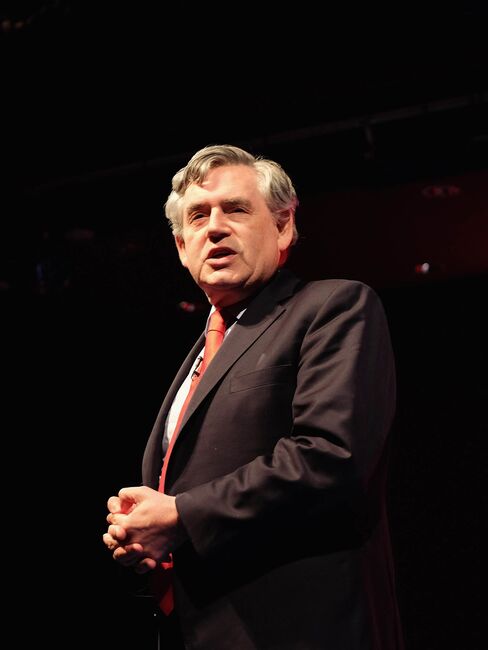 Former Prime Minister Gordon Brown.