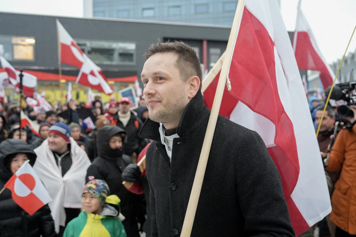 Greenland Prime Minister Jens-Frederik Nielsen