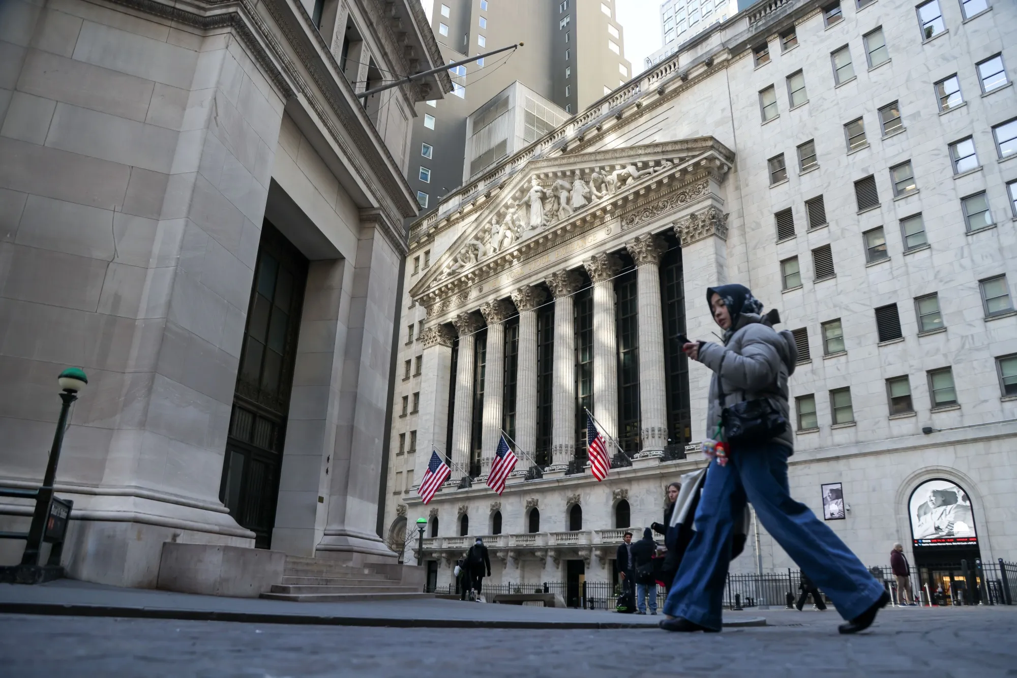 The New York Stock Exchange (NYSE) in New York, US, on Tuesday, Jan. 20, 2026.&nbsp;