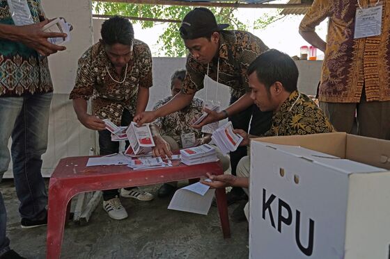 After Record One-Day Indonesia Election, Result Still Weeks Away