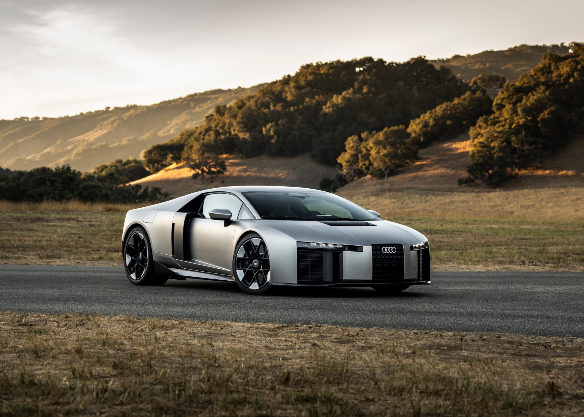 The Audi Nuvolari supercar in Monterey, California. 