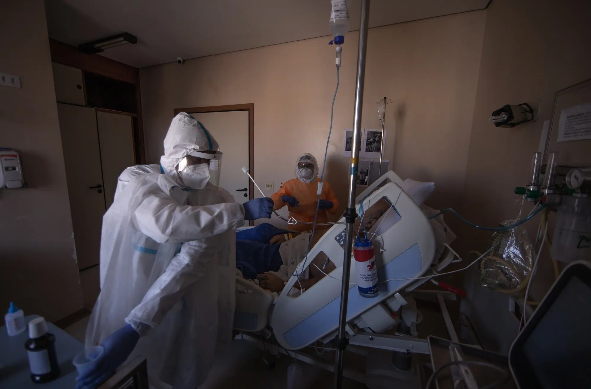 Coronavirus hospitalizations are on the rise in Sao Paulo.