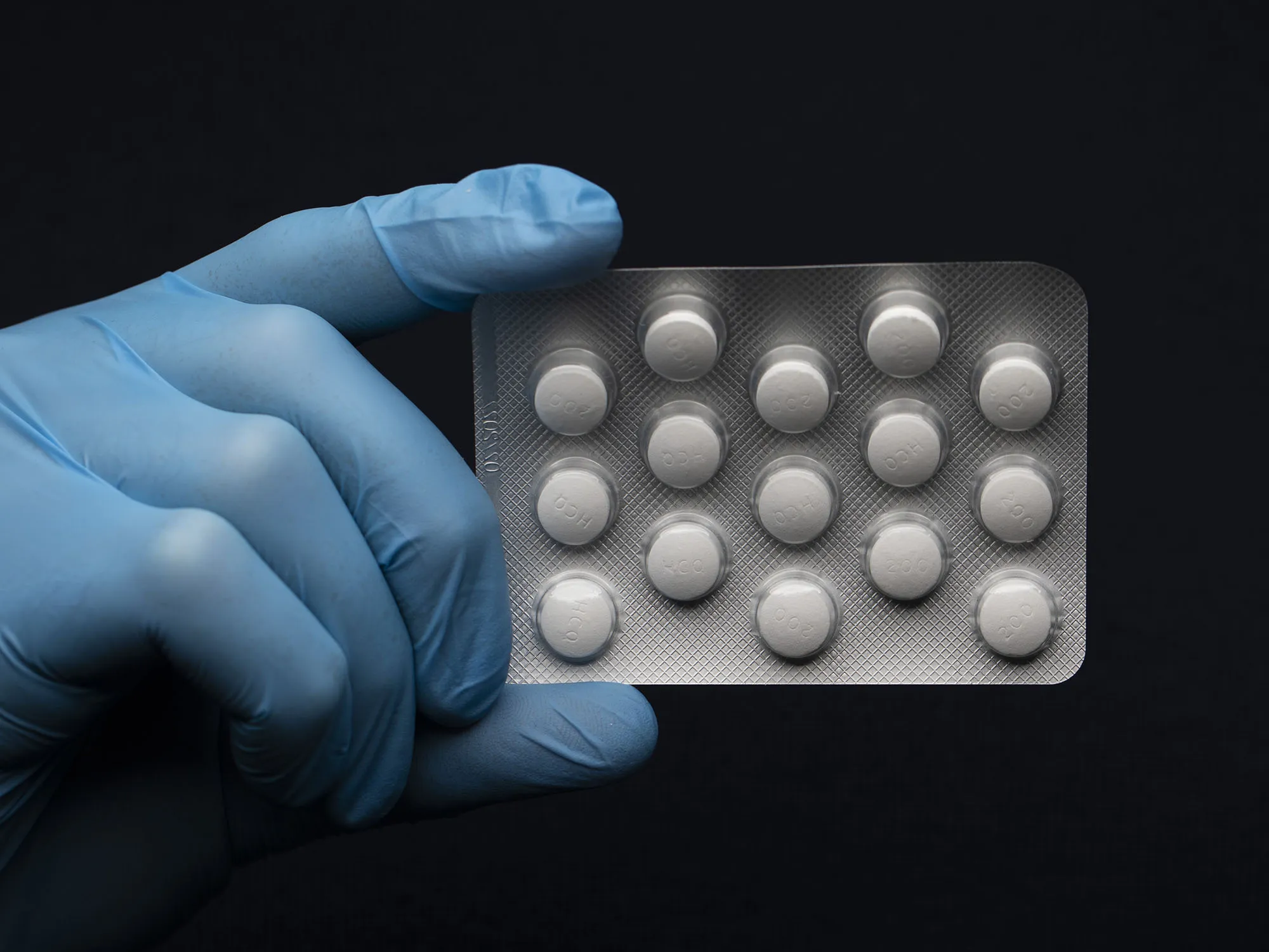 Hydroxychloroquine Sulfate Medication Illustration