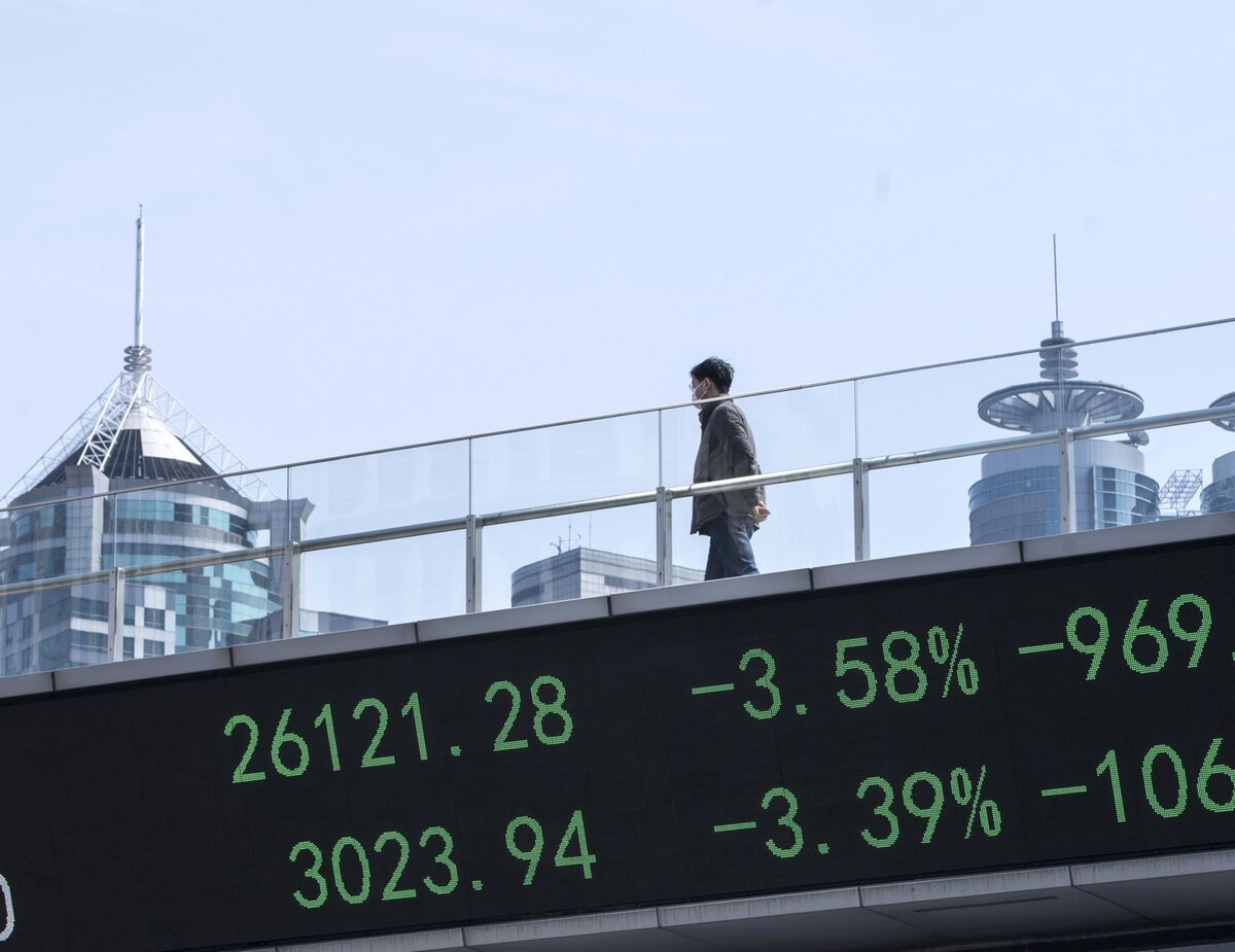 China Stock Market Closes on 10 Trillion Milestone After Crash Bloomberg