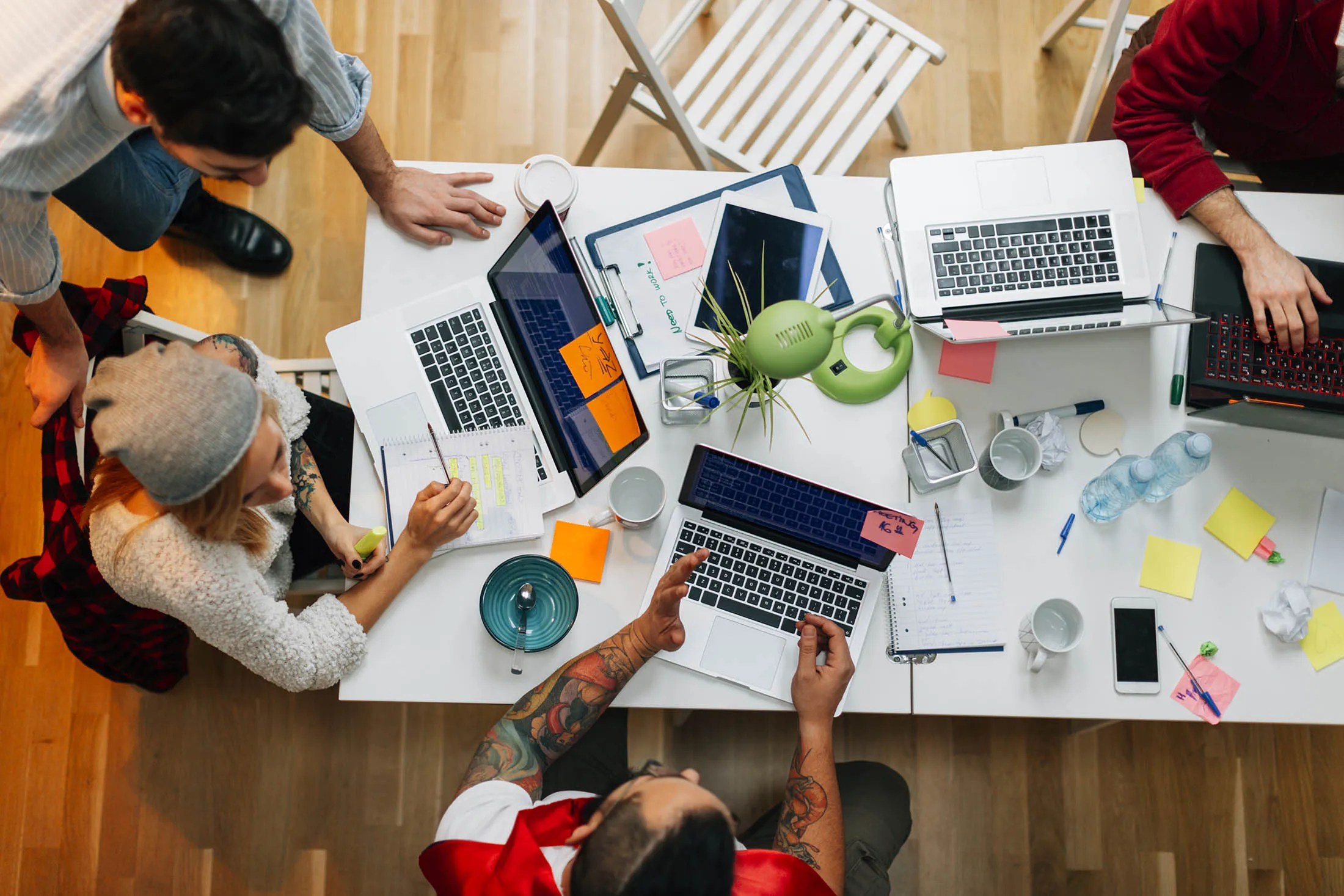 Developers Working In Their Office.