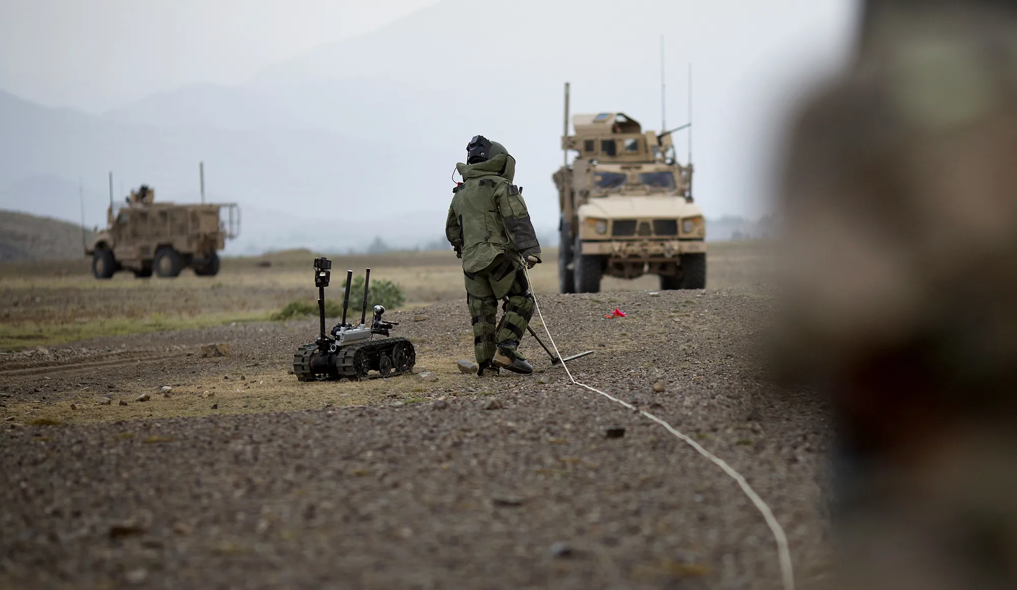 Soldiers in the Sabari district of Khost province, Afghanistan.